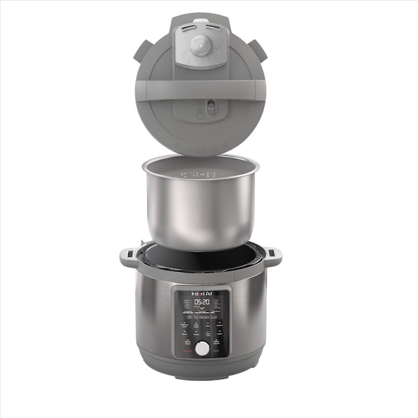 Instant Pot Duo Plus Aluminum/Stainless Steel Digital Pressure Cooker 8 qt Black/Silver - 113-0058-01