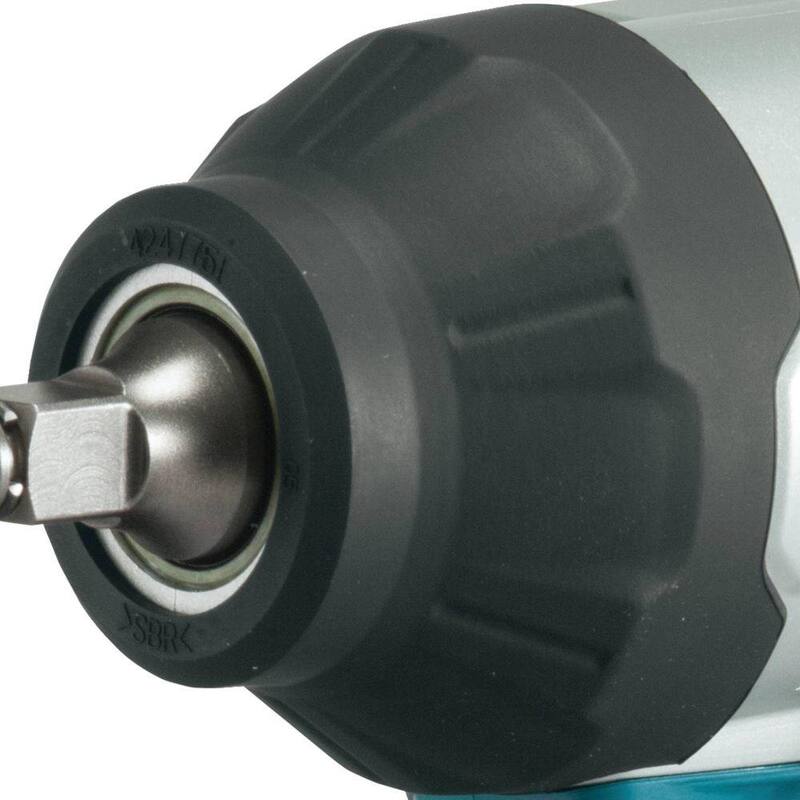Llave de impacto inalámbrica de alto torque de 1/2 pulgadas y 3 velocidades sin escobillas de litio-ion LXT de 18V de Makita (Herramienta solamente) - XWT08Z