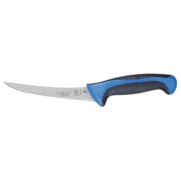 Mercer Cutlery Boning Knife, Curved, 6 In., Blue Handle - M23820BL
