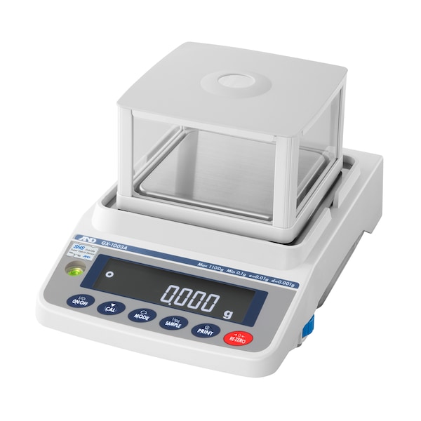 A&D Weighing Precision Toploading Balance, 220X0.001 g Internal Calibration - GX-203A