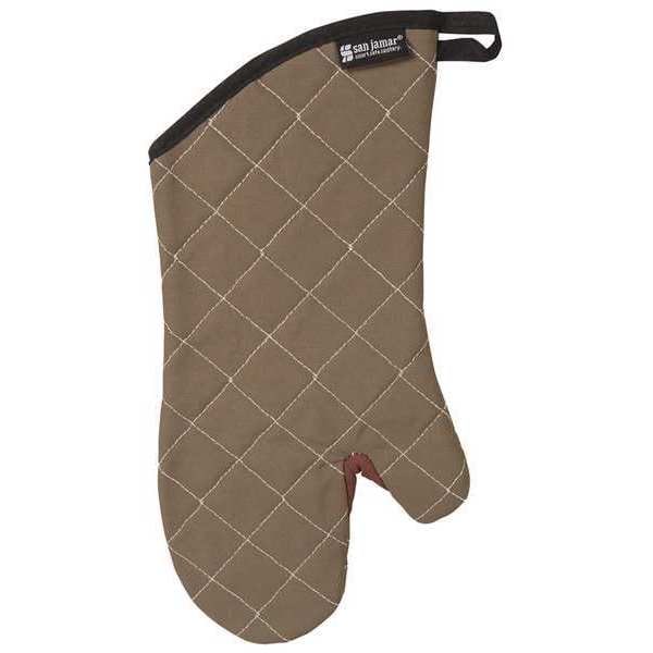 Bestguard Conventional Oven Mitt, Tan, 13", PR - 800FG13