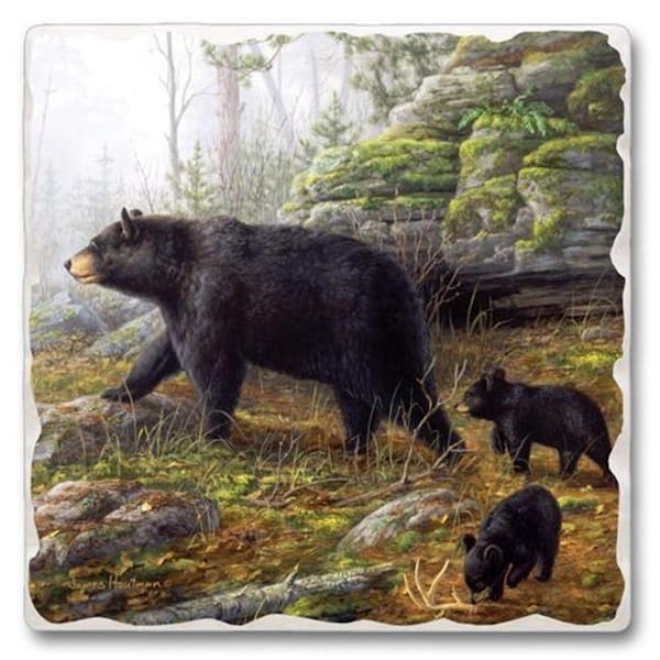 Andreas Andreas TR-MB Majestic Bear Trivet; Pack of 3 - TR-MB