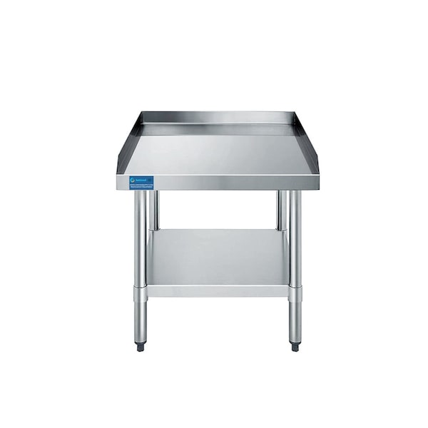 Amgood 30in x 24in Stainless Steel Equipment Stand - AMG ES-3024