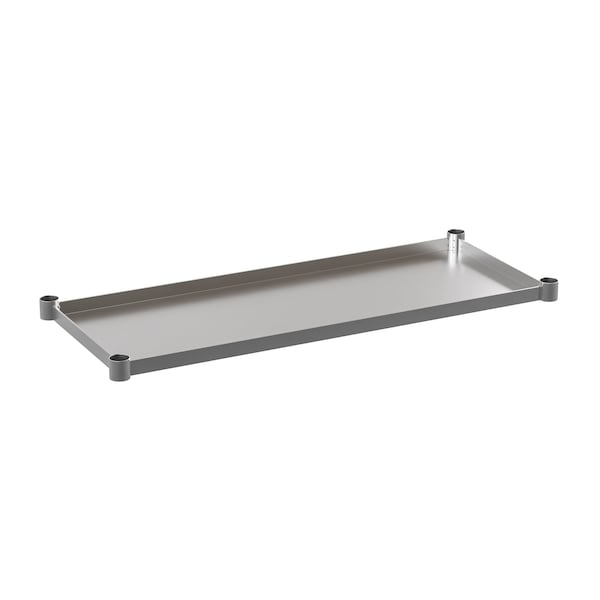 Flash Furniture Galvanized Under Shelf for 24 x 48 Work Tables - NH-GU-2448-GG