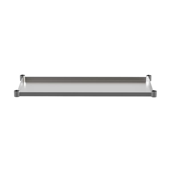 Flash Furniture Galvanized Under Shelf for 24 x 48 Work Tables - NH-GU-2448-GG