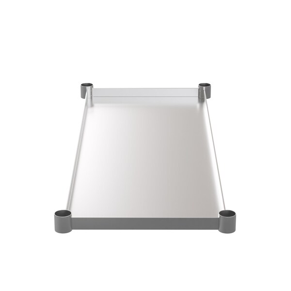 Flash Furniture Galvanized Under Shelf for 24 x 48 Work Tables - NH-GU-2448-GG