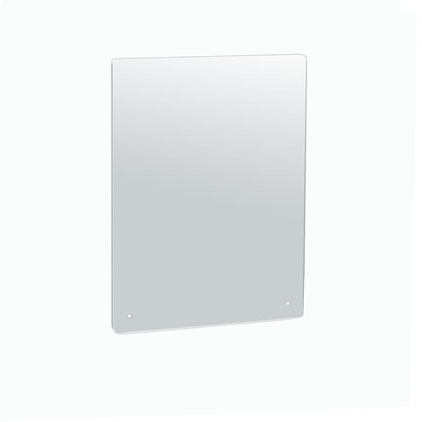 Azar Displays Cashier Shield, Sneeze Guard, Plexiglass Protective Mounting Barrier, 2PK - 179912