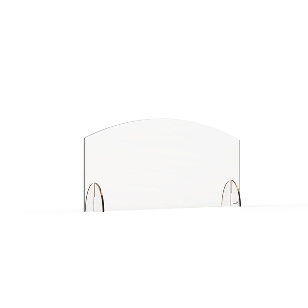 Rosseto Serving Solutions Avant Guarde 36x15.5 Acrylic Sneeze Guard, 1 EA - AG003