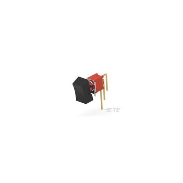 Interruptor basculante de TE Connectivity, SPDT, encendido-apagado, 0.4A, 20Vdc, terminal de soldadura, montaje en panel - 2267088-5
