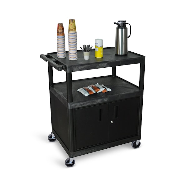 Luxor 32 x 24 x 40.25 Coffee Cart - HE40C-B