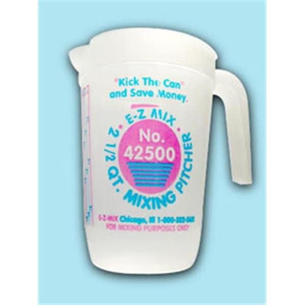 E-Z Mix E-Z Mix EMX-42500 2.5-Quart Mixing Pitcher; Box Of 10 - EMX-42500