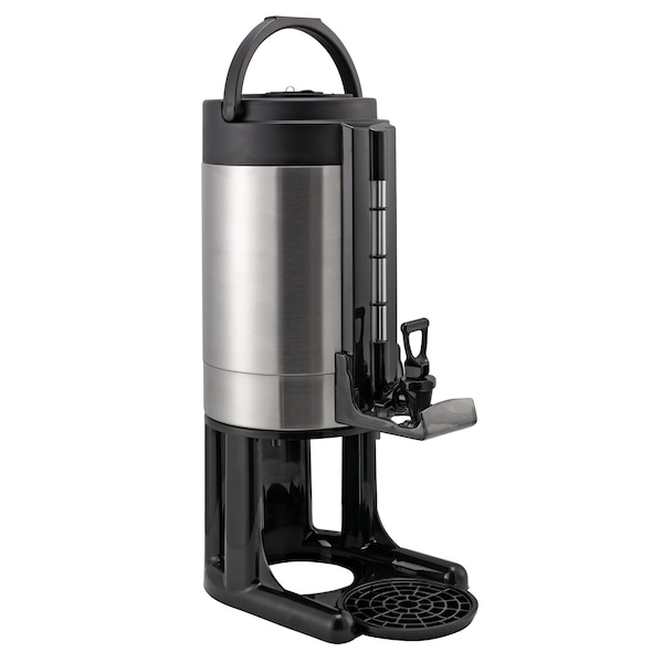 Service Ideas Original Thermal Container, Stainless Vacuum Inuslated, 1.5 Gallon, Brushed Finish - GIU15GV2
