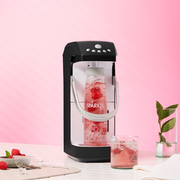 Sparkel Beverage System Home Sparkling Water and Soda Maker - Black - BOI-003-002-B