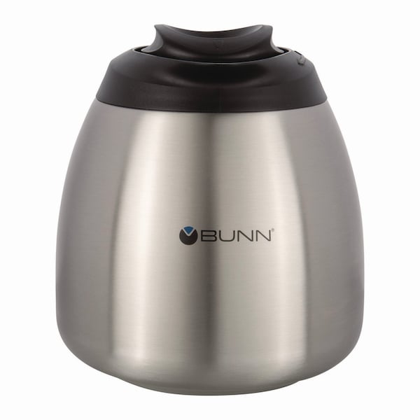 Bunn Thermal Carafe, Stainless Steel, 1.9 Liter - 51746.0001