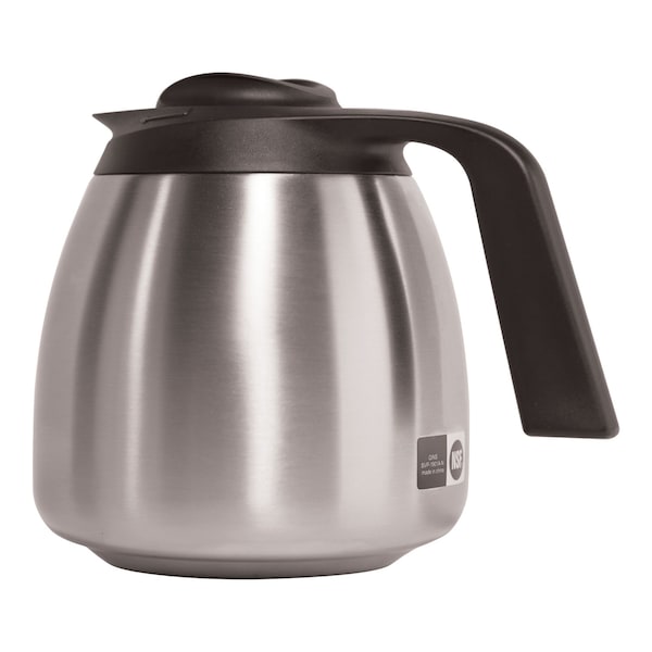 Bunn Thermal Carafe, Stainless Steel, 1.9 Liter - 51746.0001