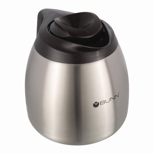 Bunn Thermal Carafe, Stainless Steel, 1.9 Liter - 51746.0001