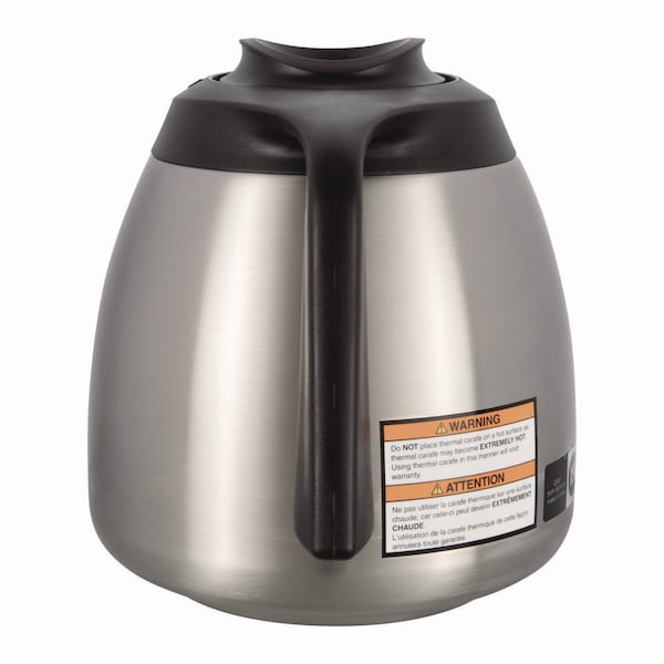 Bunn Thermal Carafe, Stainless Steel, 1.9 Liter - 51746.0001