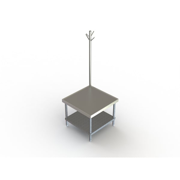 Aero Manufacturing Economy Equipment Stand, 30" W X 24" L-R - 4MGRU-3024
