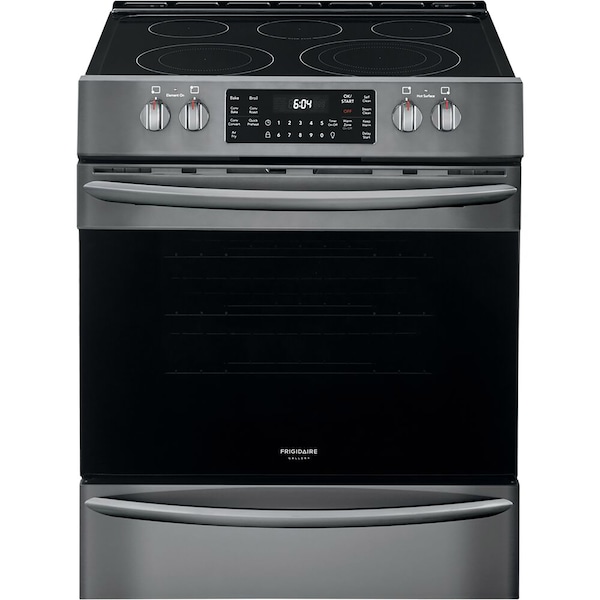 Almo 30-in. Electric Slide-In Front Control Freestanding Range - FGEH3047VD