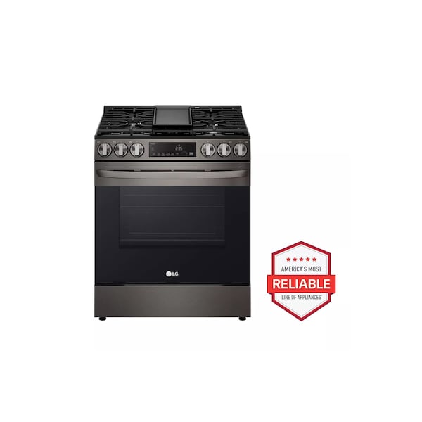 Almo LG 5.8 cu ft Smart Wi-Fi Enabled Gas Slide-in Range - LSGL5833D