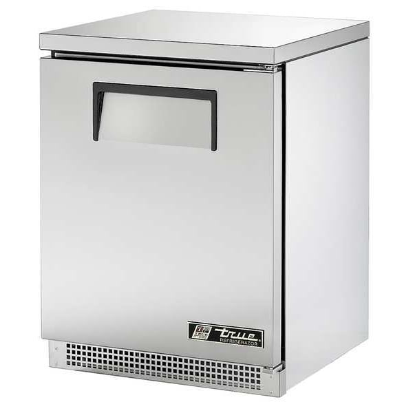True Commercial Refrigerator, 6.3 cu ft, Stainless Steel - TUC-24-HC