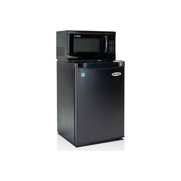 Intirion Microfridge Combination Appliance, 2.6 CF, 700 Watt MW, Cycle Defrost, ESR, Black - 2.6SM4-7A1