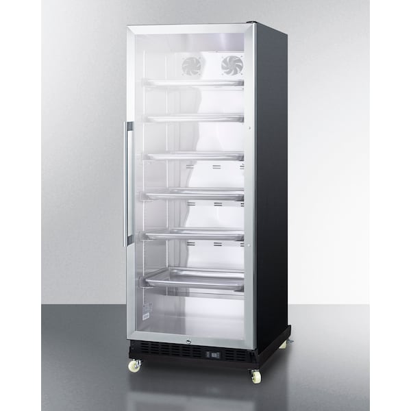 Summit 24" Wide Mini Reach-In Beverage Center with Dolly - SCR1156RI