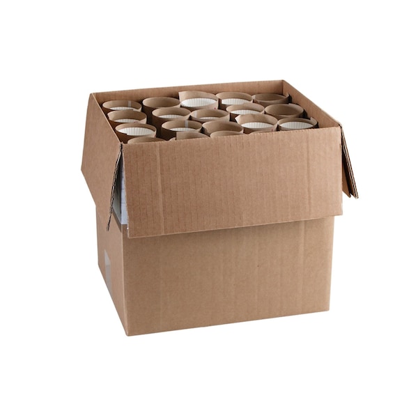 Paterson Fluted Baking Cups, 3-1/2in, White, 10000 PK - CG01009
