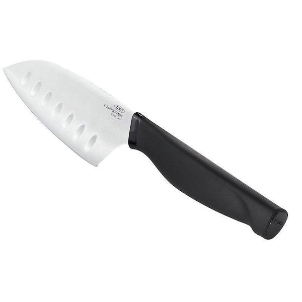 Oxo International Good Grips Mini Santoku Knife, 4 in L Blade, Stainless Steel Blade - 23081