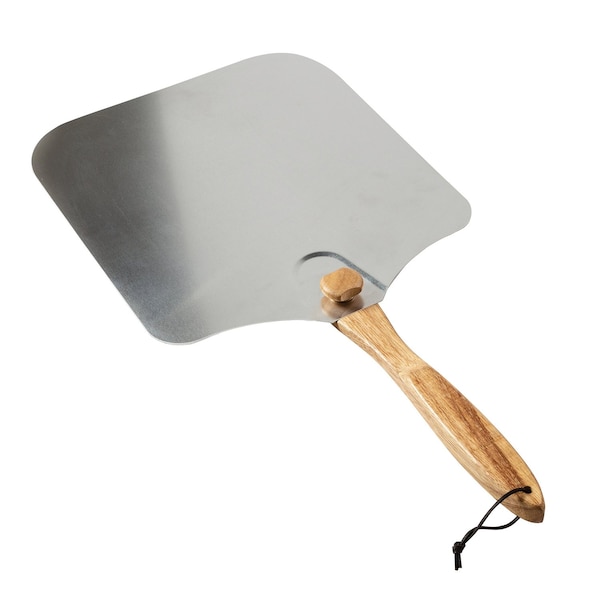 Old Stone Aluminum Pizza Peel with Folding Wood Handle 16 In. x 14 In. - KCH-08436