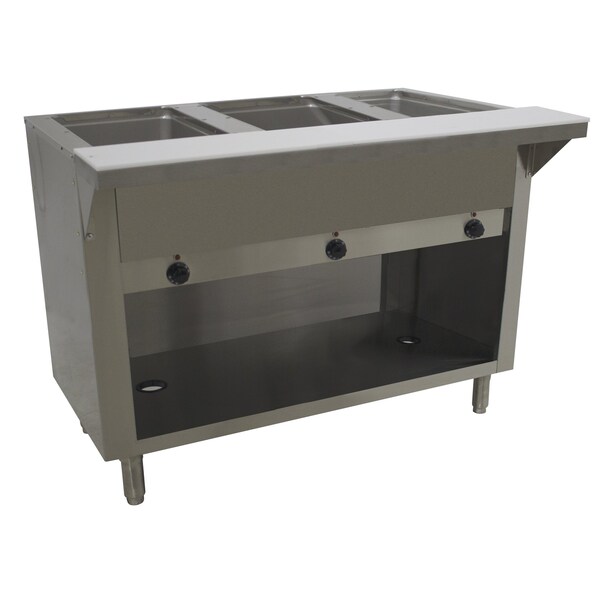 Advance Tabco Hot Food Table electric 47-1/8 in.W x 30-5/8 in.D x 34-1/8 in.H - SW-3E-240-BS