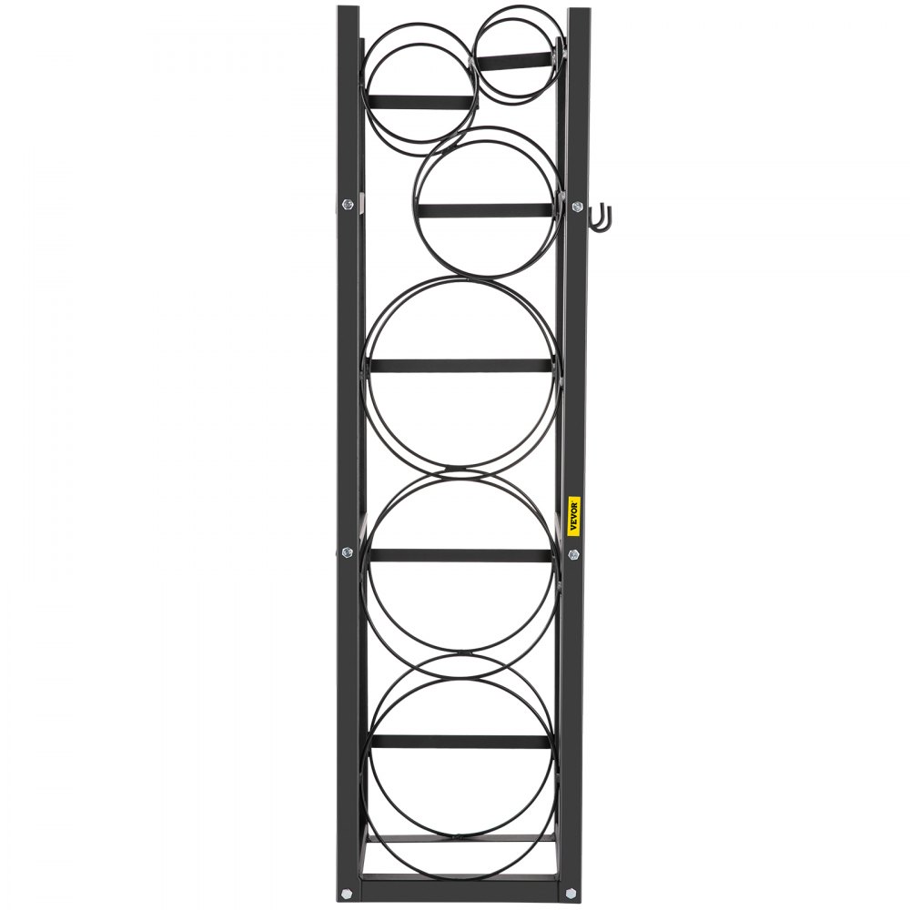 VEVOR Refrigerant Tank Rack with 3-30lb and Other 3 Saving Space, Cylinder Tank Rack 1168mm, Refrigerant Cylinder Rack Gas Cylinder Racks and Holders, for Gas Oxygen Nitrogen Storage - QPJ3X30BJQT000001V0
