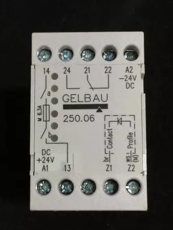 GELBAU SAFETY RELAY 250.06