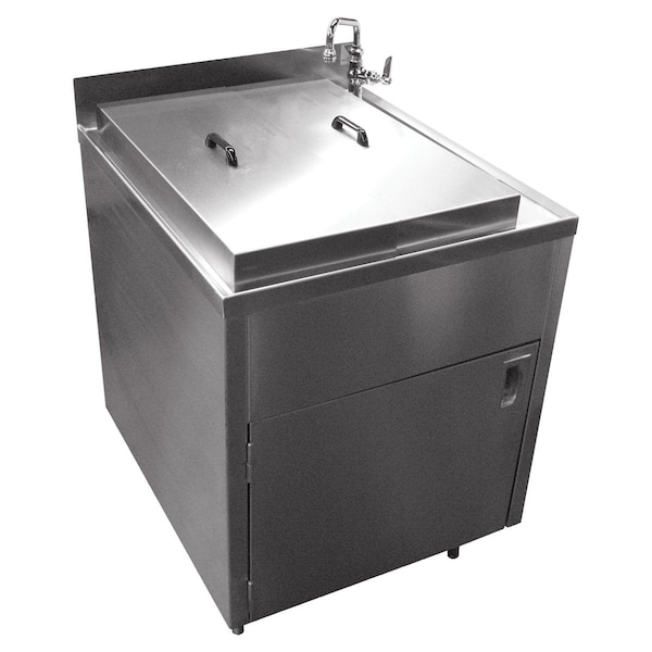 Elkay Standard Rethermalizer Pouch Basket Rack Type Sliding Lid Casters 26 L X 34 W X 30 H Over All - RTB-14-SL-CS