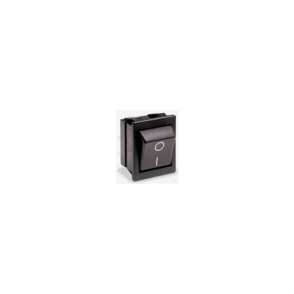 Interruptor basculante iluminado de doble polo, doble tiro con arco eléctrico 125V Rojo con - C1353AABR2602AW