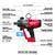 Llave de Impacto Inalámbrica sin Escobillas Milwaukee M18 FUEL ONE-KEY de 18V con Batería de Iones de Litio de 8.0Ah y Anillo de Fricción - 2867-20-48-11-1880