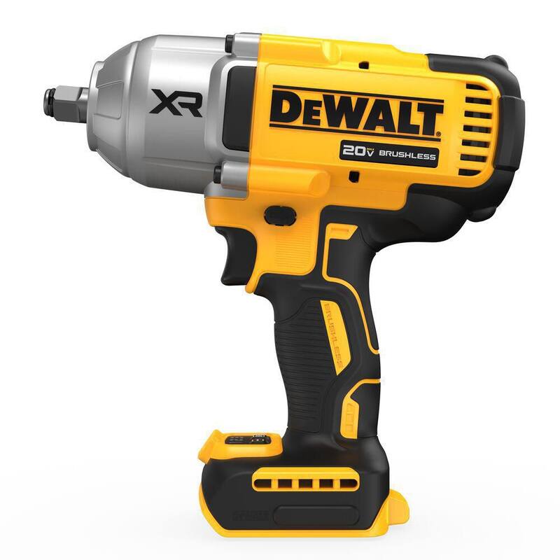 Llave de impacto inalámbrica DEWALT 20V MAX de 1/2 pulgada (Herramienta solamente) - DCF900B