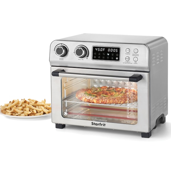 Starfrit 20.885-Quart 1,700-Watt Air Fryer Toaster Oven - 024615-001-0000