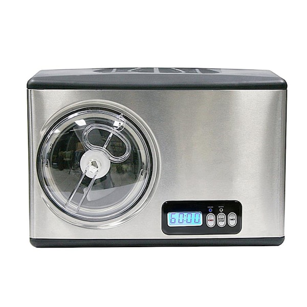 Whynter Ice Cream Maker, Stainless Steel, Overall Height - Ice Machines: 10 - ICM-15LS