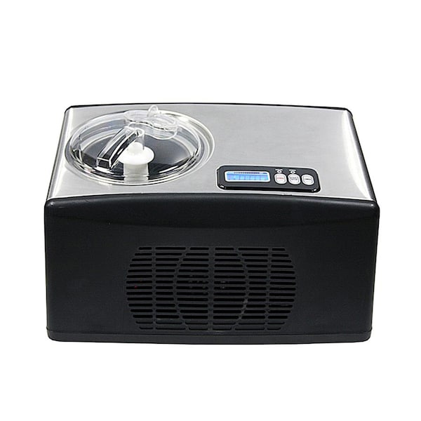 Whynter Ice Cream Maker, Stainless Steel, Overall Height - Ice Machines: 10 - ICM-15LS
