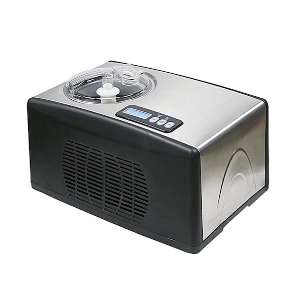 Whynter Ice Cream Maker, Stainless Steel, Overall Height - Ice Machines: 10 - ICM-15LS
