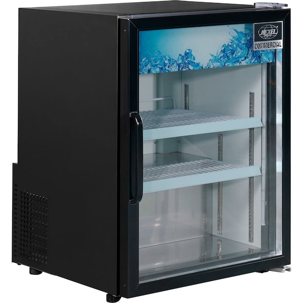 Nexel Countertop Merchandising Refrigerator, 4.9 Cu. Ft. - G138BMF-HC