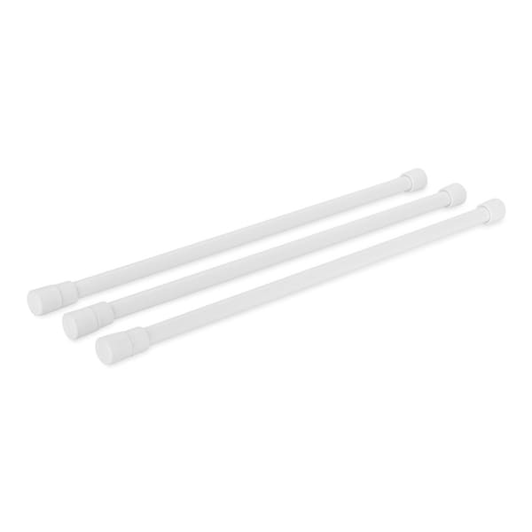 Camco RV REFRIGERATOR BAR, 16IN TO 28IN, WHITE 3PK - 44053