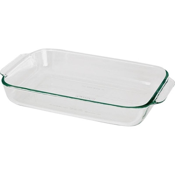 Oneida Oven Basics Series 81935AHG18 Bake Dish, 3 qt Capacity, Glass, Clear, Dishwasher Safe Yes - 81935L20