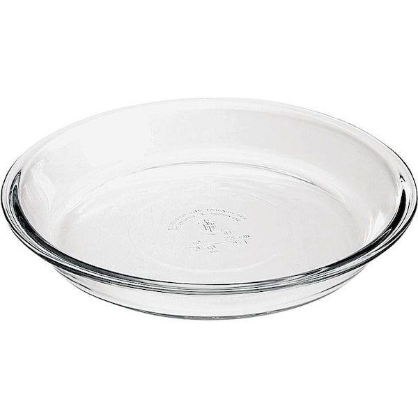 Oneida Oven Basics Series 82638L11 Pie Plate, 15 qt Capacity, Glass, Clear, Dishwasher Safe Yes - 82638L20
