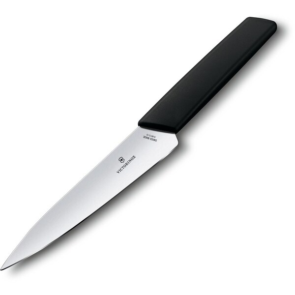 Swiss Army Brands 2024 Victorinox Kitchen Swiss Modern 6In ChefS Knife Black - VIC-6.9013.15B