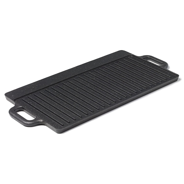 The Rock By Starfrit THE ROCK by Starfrit Traditional Cast Iron Reversible Grill/Griddle - 032225-003-0000