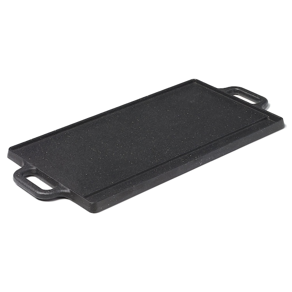 The Rock By Starfrit THE ROCK by Starfrit Traditional Cast Iron Reversible Grill/Griddle - 032225-003-0000