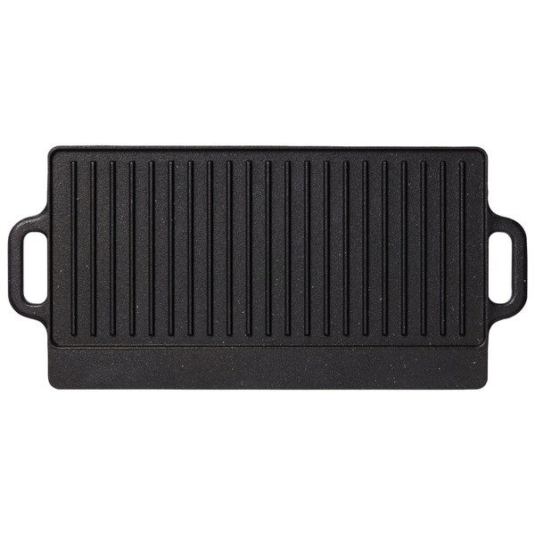 The Rock By Starfrit THE ROCK by Starfrit Traditional Cast Iron Reversible Grill/Griddle - 032225-003-0000