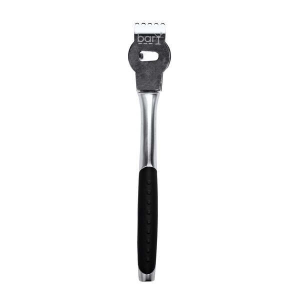 Bary3 BlackSilver Stainless Steel Lemon Zester - BAR-0755